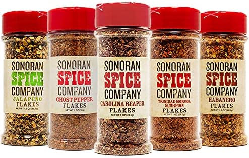 World's Hottest Pepper Flakes 5 Pack