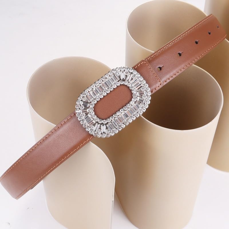 Leather Belt Women's Genuine Leather Versatile Decorative Dress with Waistband Jeans and Belt2