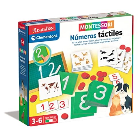 Juego Educativo Montessori Matemáticas con Números Táctiles Cover