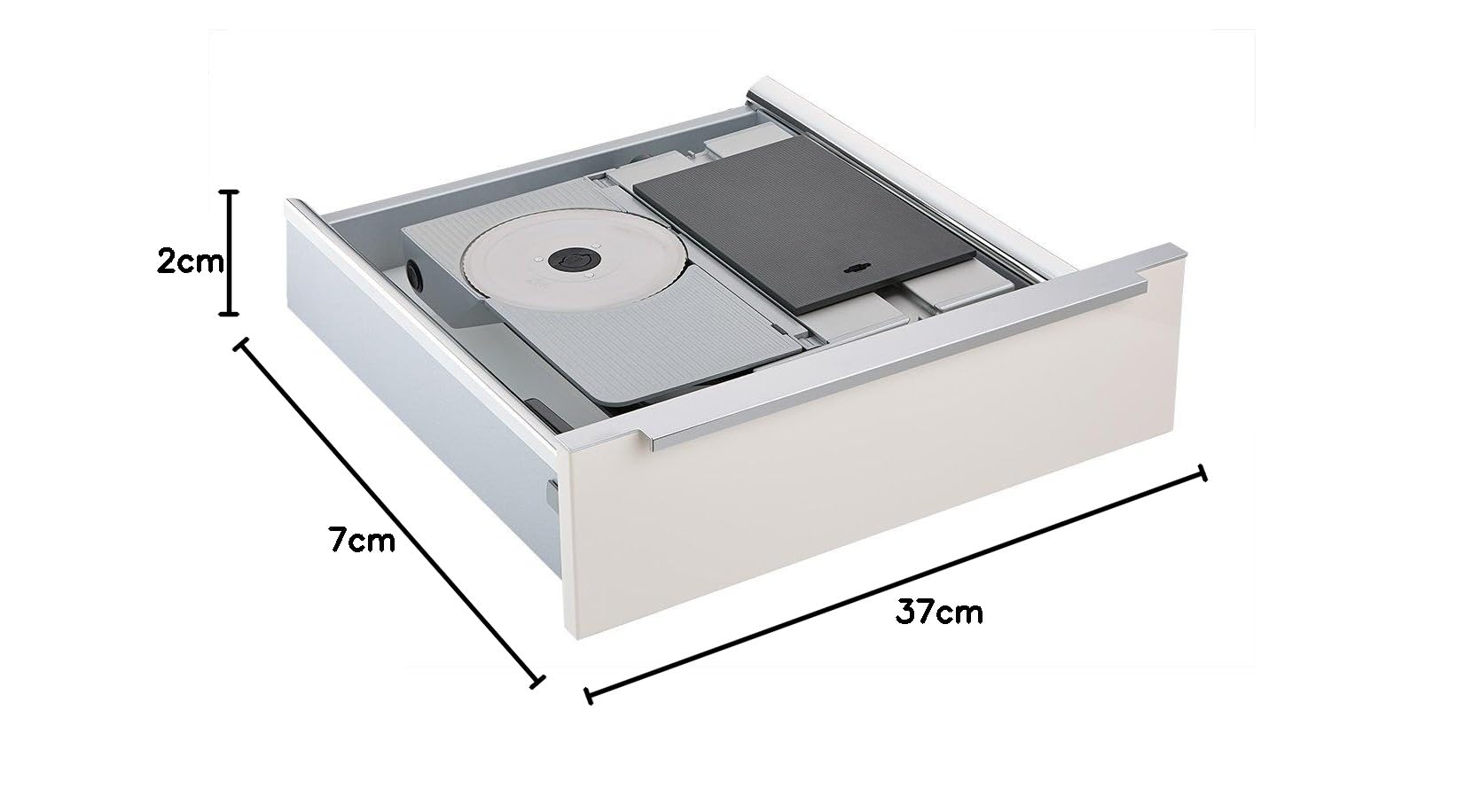 Ritter AES 72 SR Eléctrico 65W Metal Plata, Acero inoxidable rebanadora - Cortafiambres (Metal, Plata, Acero inoxidable, 342 mm, 370 mm, 75 mm, 4,3 kg)