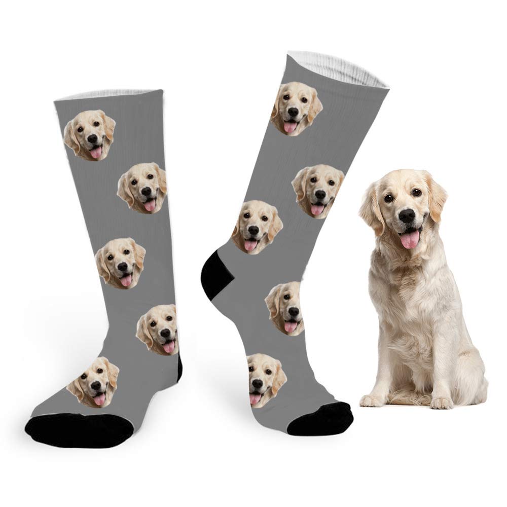 GooWell Customized Dog Socks - Turn Your Pet's Picture into Custom Socks