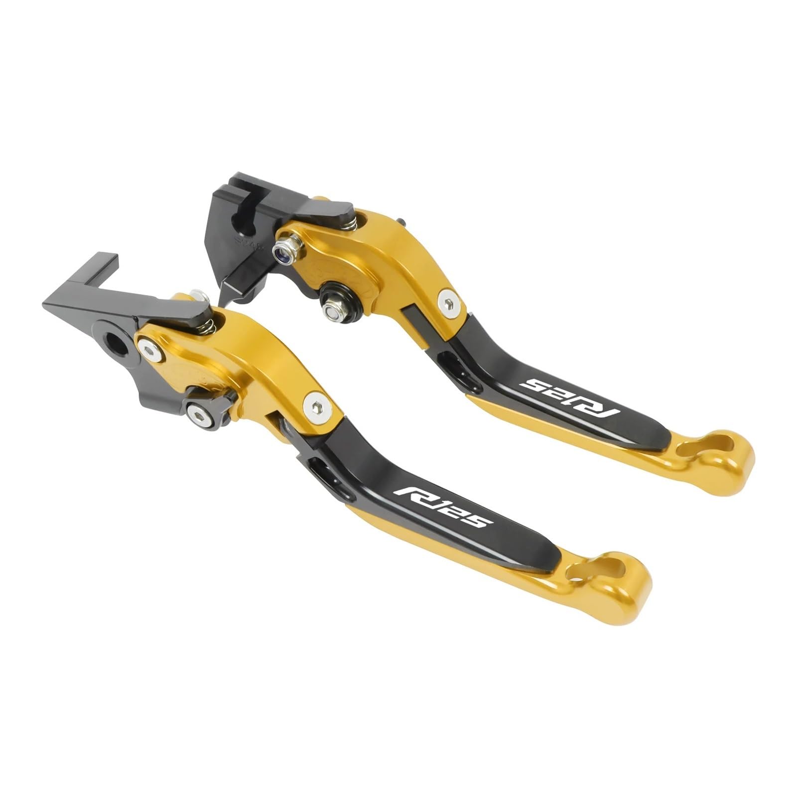 ZDGxfhSRH Motorcycle Brake Clutch Levers for Ya&maha YZFR125 YZFR 125 2014-2022 Motorcycle Adjustable Clutch Levers(H)