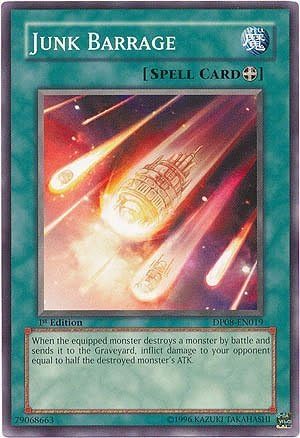 Yu-Gi-Oh! - Junk Barrage (TDGS-EN047) - The Duelist Genesis - 1 Edición - Común