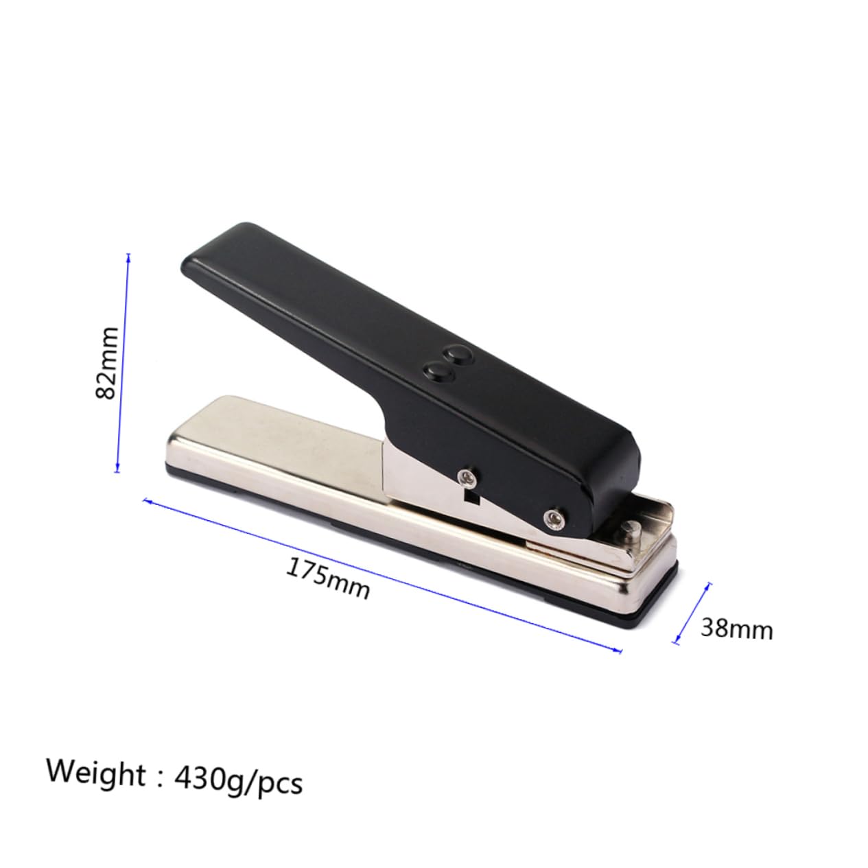 R26 Professional Guitar Picks Maker Cutter per Plettri Chitarra | Nero, Metallo e Plastica, Base in Plastica, per Carte Vecchie e Tessere Hotel