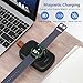 ACEQINGSE for Samsung Galaxy Watch Charger,1800mAh Portable Charger for Samsung Galaxy Watch 8/8 Classic/7/Ultra/6/6 Classic/5/5 Pro/4/3,Active 2/1,Wireless Magnetic (Black)