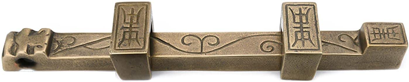 Verrou de porte en laiton antique de 36 cm pour placard et fenêtre
