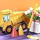 Bau Muldenkipper Pinata Bundle Bau Pinata mit Augenbinde und Stab Bauen Themen Party Zubehör Traktor Bagger Pinatas für Jungen Kinder Bau Geburtstag Party Dekorationen