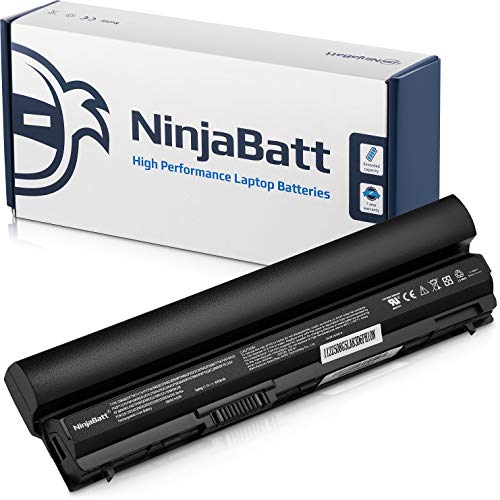 NinjaBatt Batterij voor Dell E6230 E6320 E6330 E6220 RFJMW K4CP5 E6430S 7FF1K FRR0G J79X4 MHPKF V7M6R TPHRG YJNKK 5X317 312-1381 312-1241 312-1446 312-1380 - Hoge Performantie [6 Cellen/4400mAh]