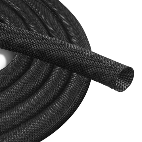 Secbolt Cord Protectors from Pets No Chew, 10ft - 1/2 inch Ultra Durable Cord Covers for Pets, Bite-Resistant Cable and Wire Protector for Cats, Dogs, Rabbits - Black by Secbolt - Image 6