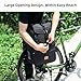 SOUUXIU 21L Bike Panniers Multifunctional Large Capacity Waterproof Bicycle Rear Rack Seat Bag Bike Luggage Storage Trunk Bag for Cycling Trip Traveling