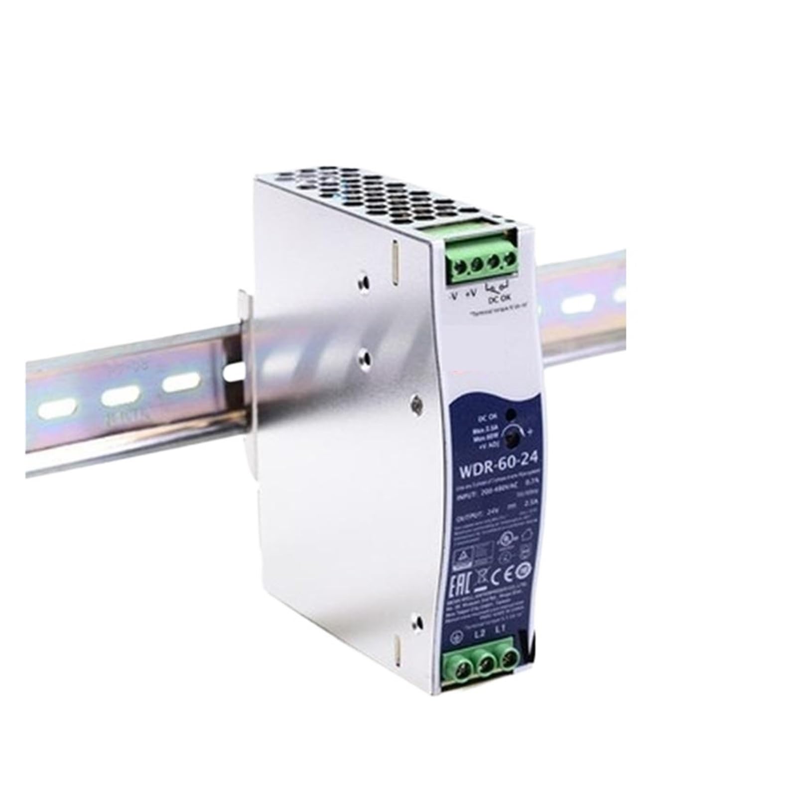 WDR-60-24 Interrupteur d'alimentation 60W monophasé pour armoire électrique