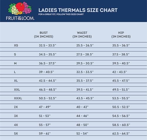 Fruit of the Loom Women's High Neck Top and Legging Thermal Set, Black, Small - image 6
