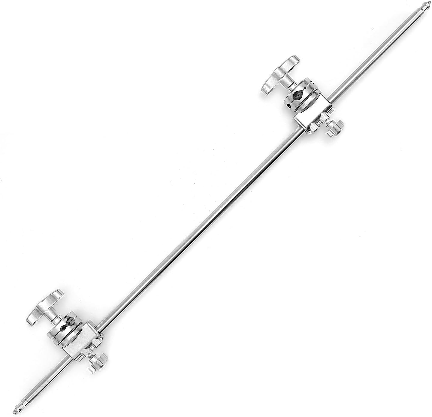 PHOCUS 42 inch C Stand Boom Arm, Extension Grip Boom Arm with 2 Pieces Swivel Grip Head for Photography C Stand Light Stand Reflector Flag and Other Studio Video Equipment