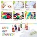 Gifort Tie Dye Kit, Textiles de Tela 18 piezas Colores Vibrantes Pinturas...
