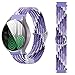 Produktbild BoLuo 22mm Uhrenarmbänder für Huawei Watch GT Runner/Watch GT3 46MM /Watch 3 Pro Armband,Nylon Ersatzband Uhrenarmband Armbänder Strap für Huami Amazfit GTR 3/Amazfit GTR 3 Pro/GTR 2 Watch (Violett)