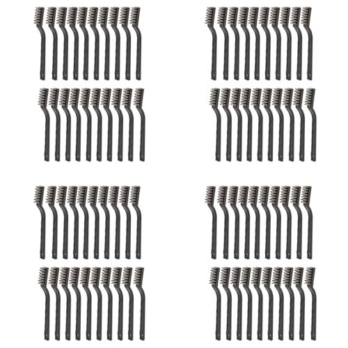 Pinceaux acier inoxydable pour enlever rouille et scories de soudage difficiles