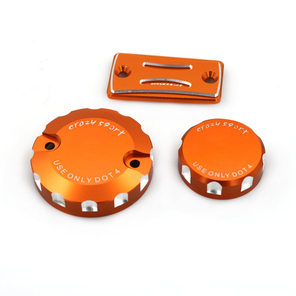 crazy sport 2026 Front Rear Brake Clutch Reservoir Cover For 1290 SUPER Adventure S/T/R 2021-2026 ADV Motorcycle Master Cylinder Tank Cap(Only fit 2021-2026)