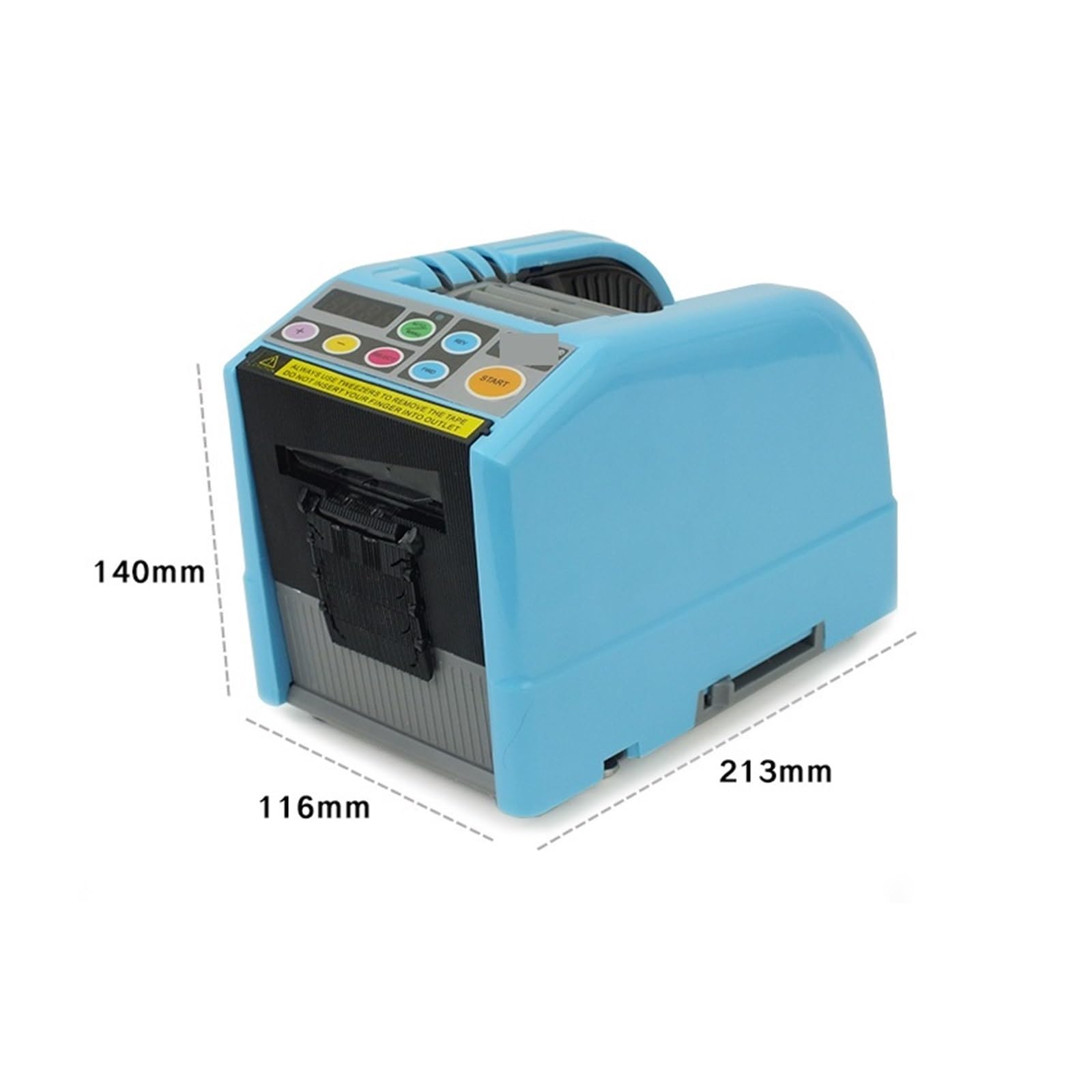 Klebebandabroller, Automatische Bandschneidemaschine Doppelseitiges Klebeband, Hochtemperatur-Klebebandfolienklebeband Intellint Bandmaschine für Versand und Schulen