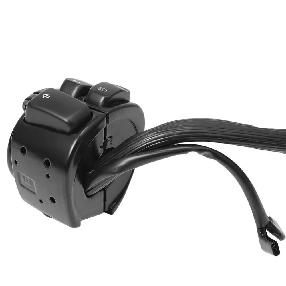 Motorcycle handlebar risers Motocykl czarny 1 "kierownica włącznik sterowania kierunkowskazami pasuje do Harley XL883 Sportster Dyna V-ROD Softail