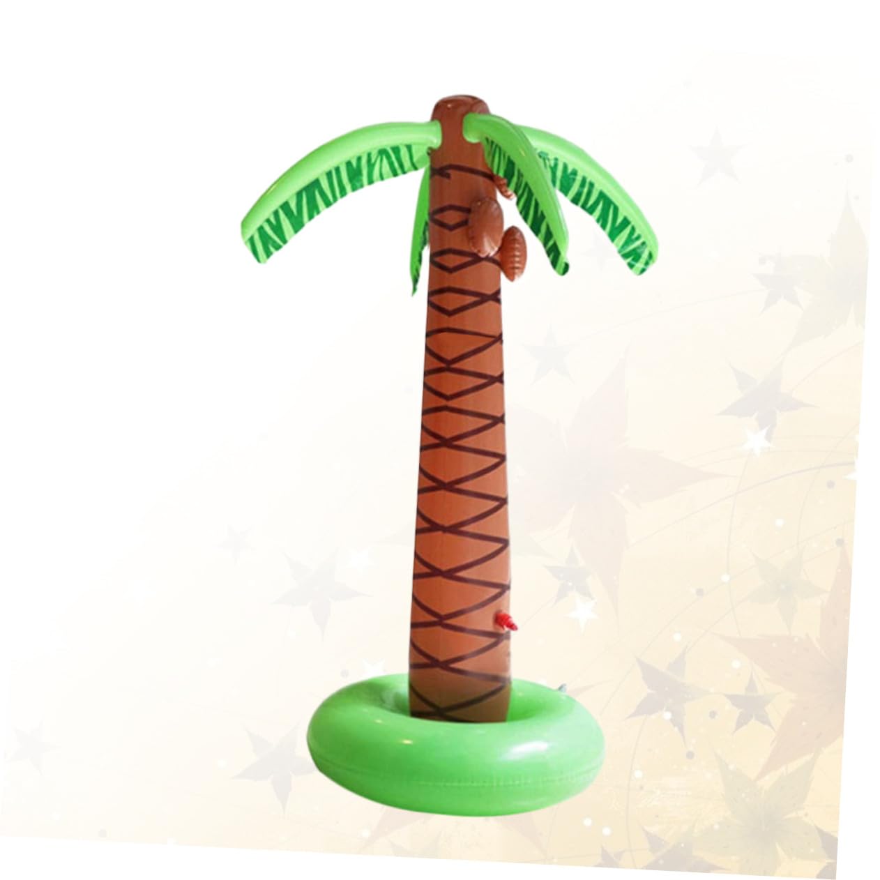 Juguete Rociador de Agua Inflable con Diseño de Palmera Juguete para Regar el Césped al Aire Libre Divertido Acuático de Playa Color Aleatorio