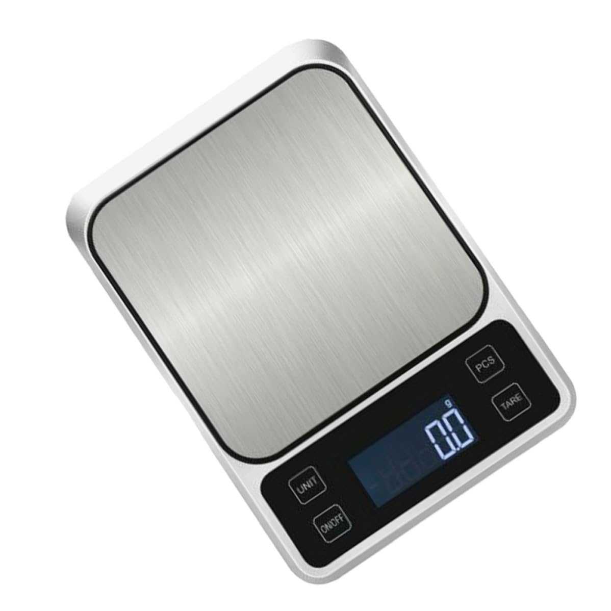 CRAFTHROU Báscula Electrónica de Cocina de Alta Precisión con Batería de Litio Integrada y Diseño en Acero Inoxidable para Pesaje Fiable en Uso Doméstico y Profesional