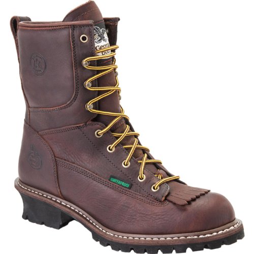 Image of Georgia Boot Men's Muddog Steel Toe Wellington Work Boots