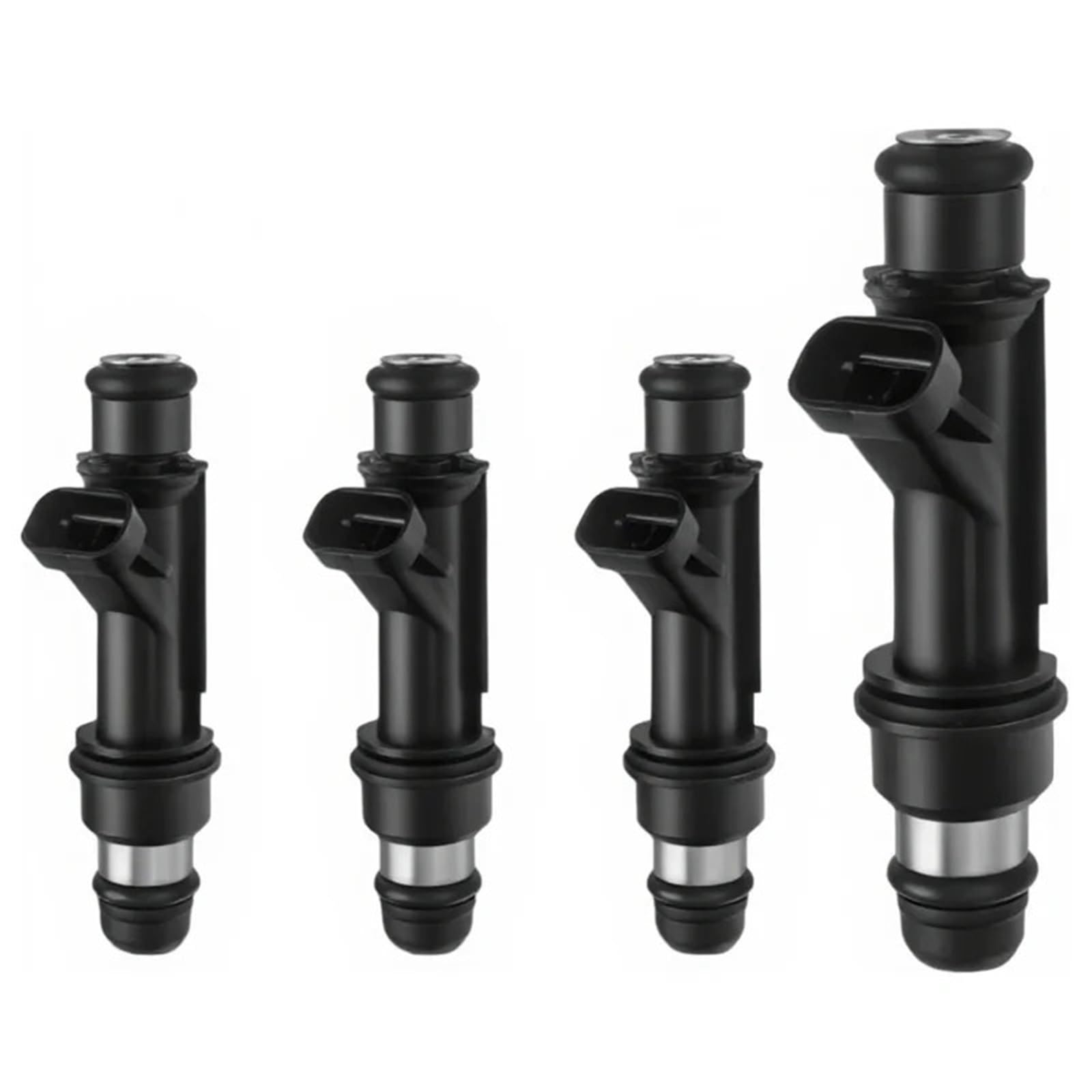 Weuncass One Color Injector Fit For Pontiac Wave Wave5 Fit For Chevrolet Aveo L4 1.6L Fuel Injector Kit 4Pcs 96386780 Fuel Petrol Injector Nozzle