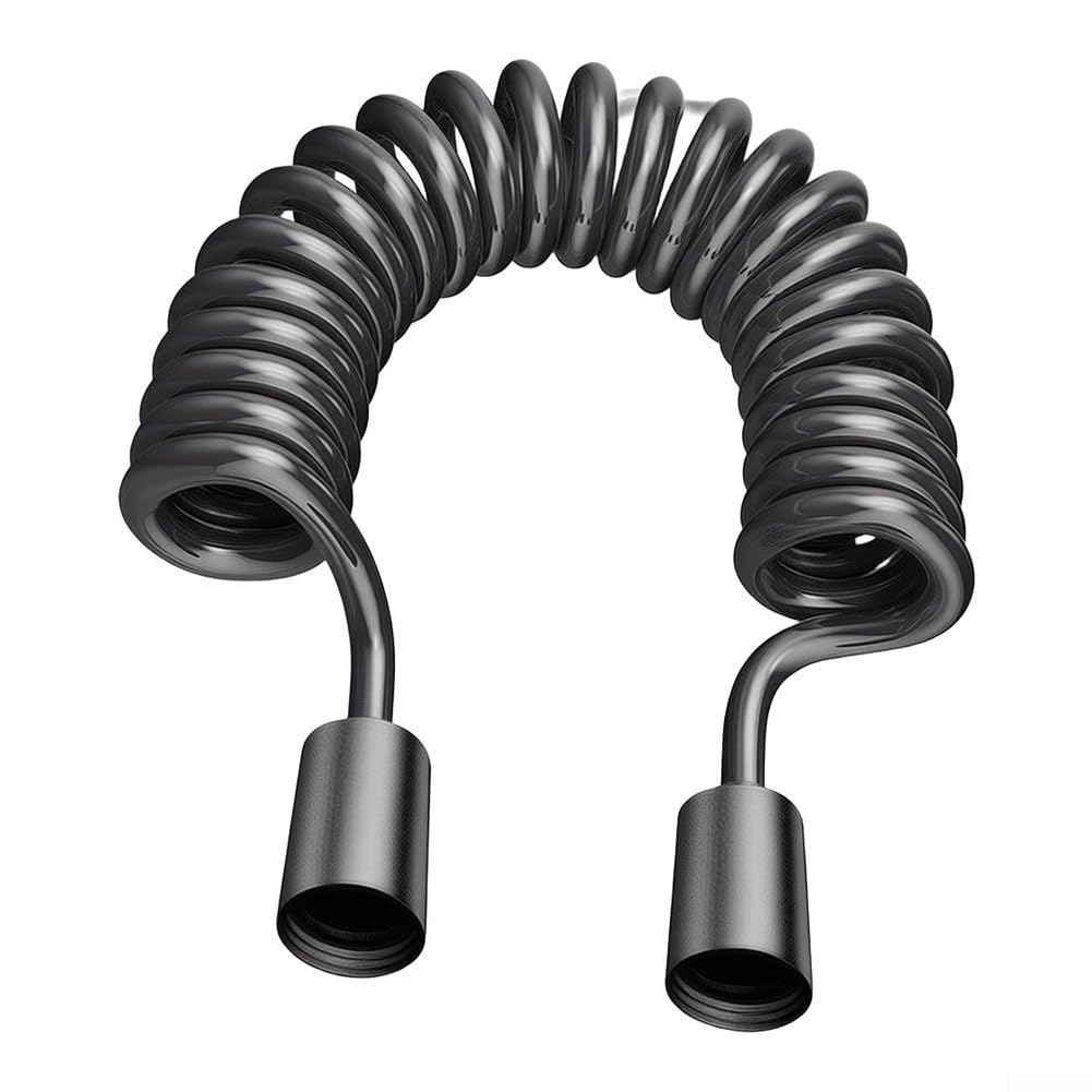 Flexo para ducha Extensible 2M Gris Flexo para ducha Extensible