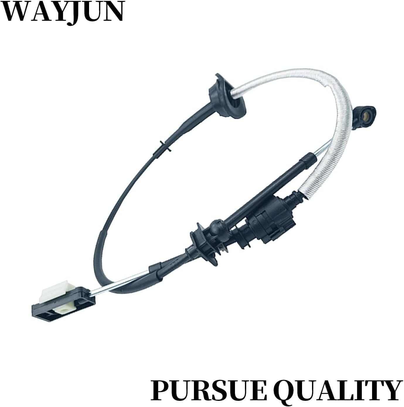 WayJun 5L3Z-7E395-AA Automatic Transmission Shift Cable Compatible with 2005 2006 2007 2008 F-150 For Vehicles With Column Shift & 4R70W / 4R75W Automatic Transmissions wo/Flow Thru Console