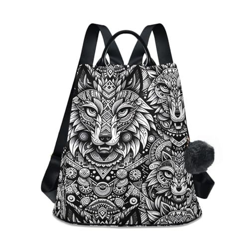 Sac à dos femme gris imprimé pour le quotidien et les balades urbaines
