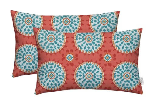 RSH DECOR: Lumbar Throw Pillows Set of 2 | 20” x 12