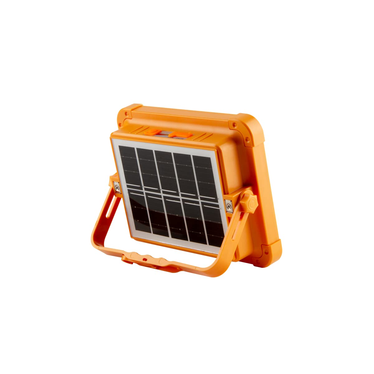 Jandei - Foco LED Recargable 100W, Portátil. 5 modos de Luz/336 LEDs. Con Imán y Soporte. Recargable USB/Solar, Power Bank para móviles. Perfecto para Caravanas, Pesca, Construcción, Camping, Obra