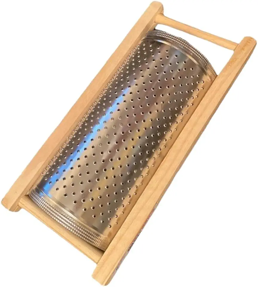 Ralador Manual Pequeno Milho Verde Queijo Ralador Milho Madeira Inox Manual Pequeno