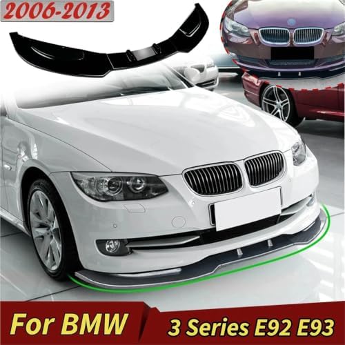 Car Front Bumper Lip Lower Shovel Spoiler Splitter Diffuser image 4