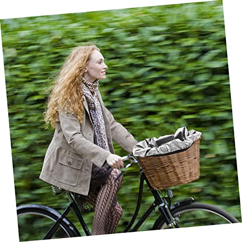 Housse de panier de vélo étanche Oxford pluie et accessoires