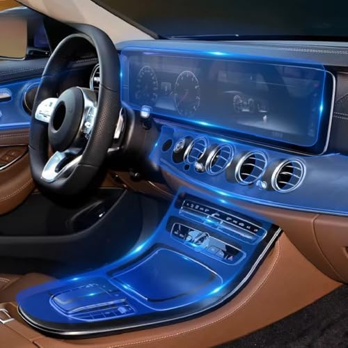 Film TPU Benz Classe E W213 protection console centrale haut de gamme