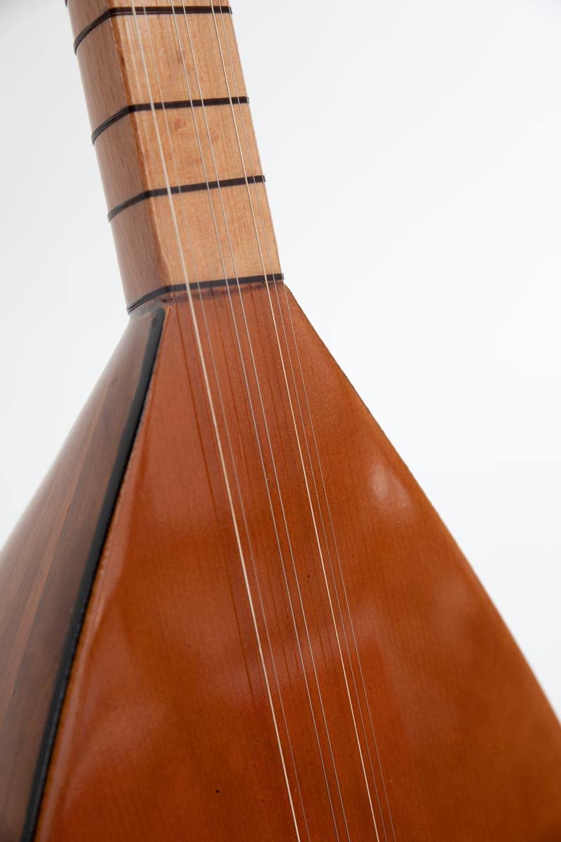 Long Neck Turkish Saz made of Cherry with built in Pickup, hand made instrument! - Image 8
