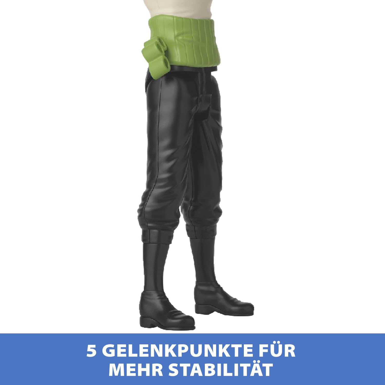 BANDAI - Anime Heroes - One Piece - Action figure Anime Heroes Mega 30 cm Zoro - Grande action figure snodata - Figura manga Zoro - Licenza ufficiale - Giocattolo per bambini dai 4 anni in su - 38332