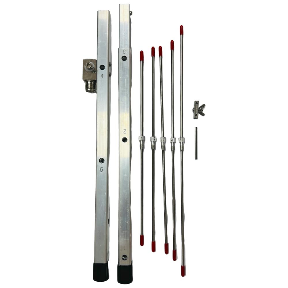 Antenne UHF Yagi UHF à gain élevé 5 éléments détachables et portables pour amateurs