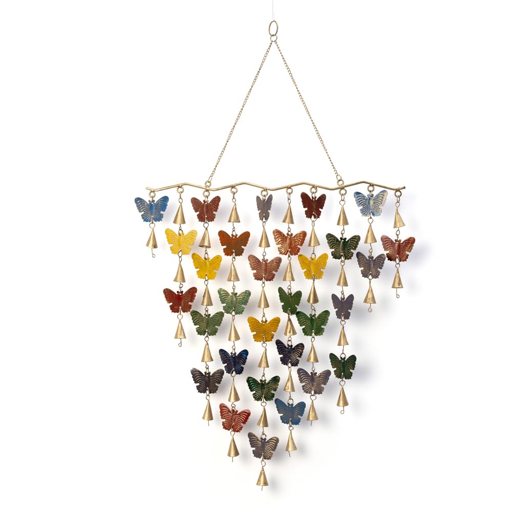DULI Metal Wind Chime - Rustic Wall Art -3 DULI Metal Wind Chime - Rustic Wall Art -3