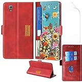 Flip cuir PU + anneau en silicone, meilleure protection