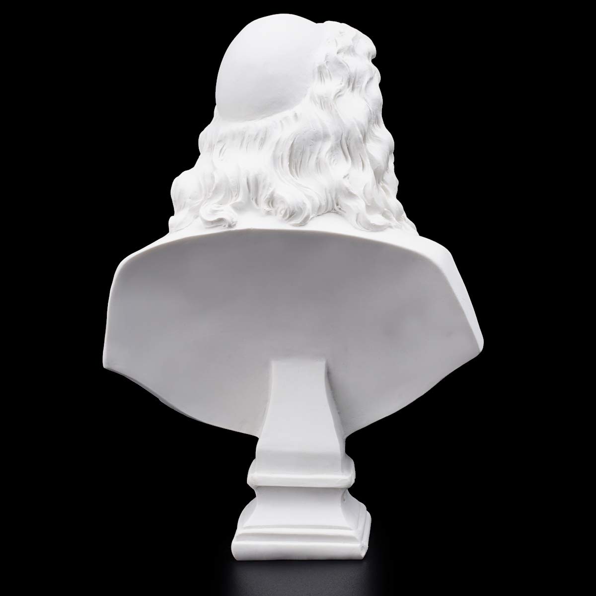 石膏製バスト像 ホワイト　モリエール Amazon.co.jp: モリエールバスト像彫刻、樹脂手工芸品模造石膏像