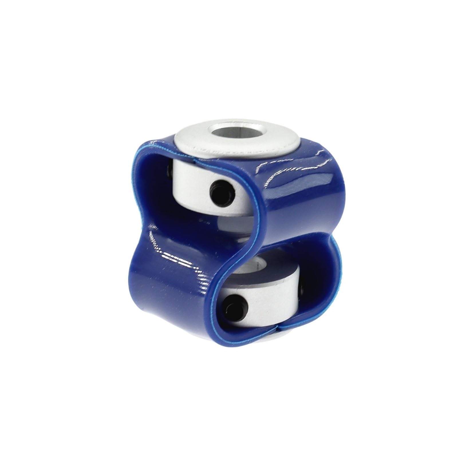Acoplamiento D40L50 tipo S, codificador de Motor elástico de plástico de declinación excéntrica Flexible, acoplador de acoplamiento en forma de 8(12X12)