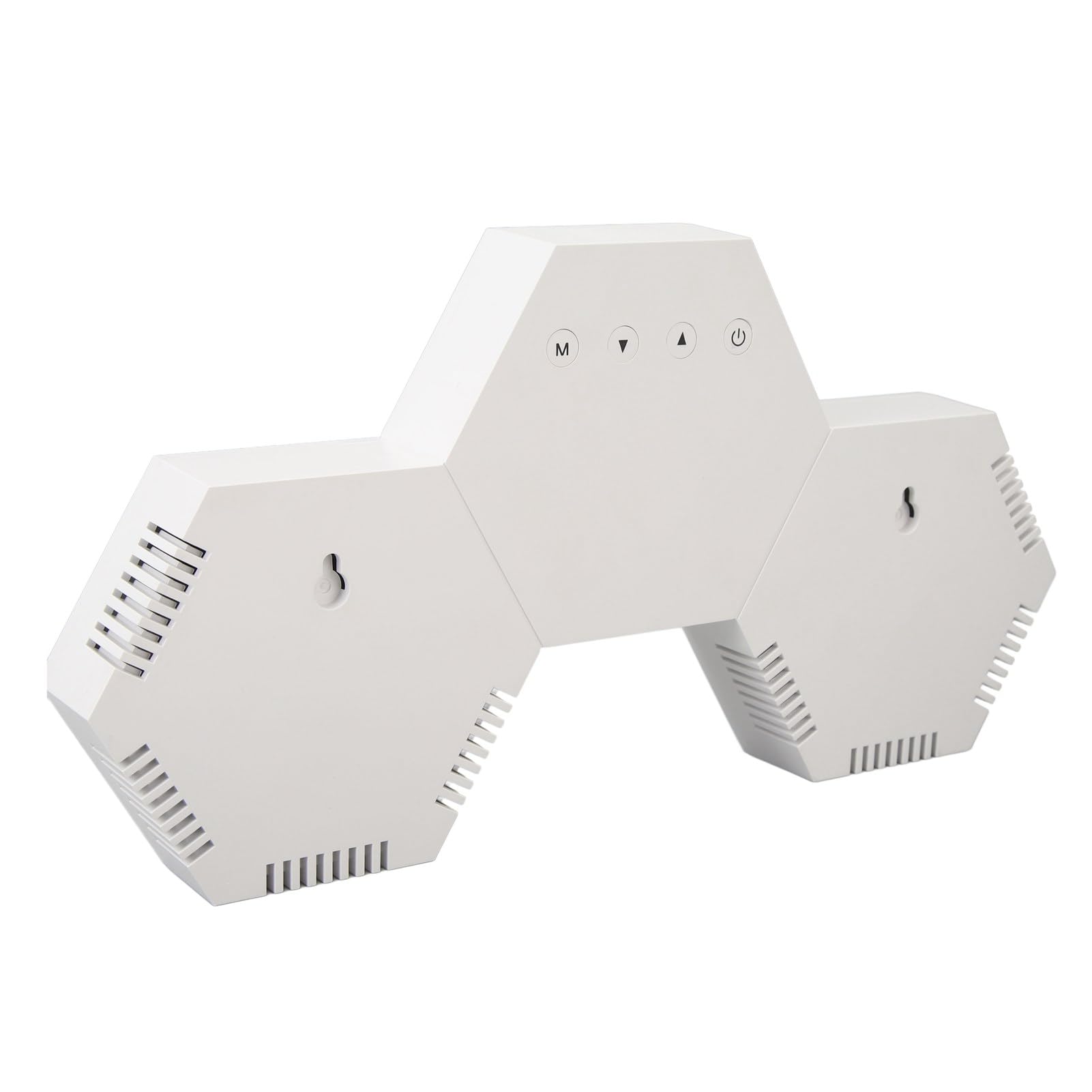 Medidor de CO2 PM2.5, Alarma Ajustable Montada en la Pared, Monitor de Calidad del Aire de Alta Precisión, Medición de Humedad para Oficina