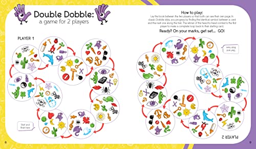 Dobble Puzzle Book: Entertaining visual puzzles based on the classic Dobble icons