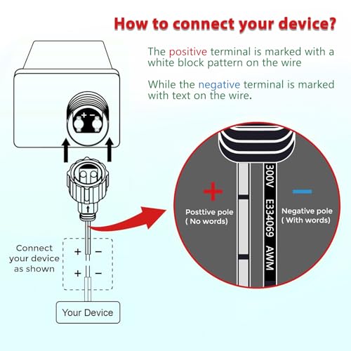 Image of 2Pack 5V 1.2A Class 2 Power Supply, AC to DC Low Voltage Transformer, IP44 Waterproof LED Strips Light Adapter Driver, for Christmas, ETL Listed