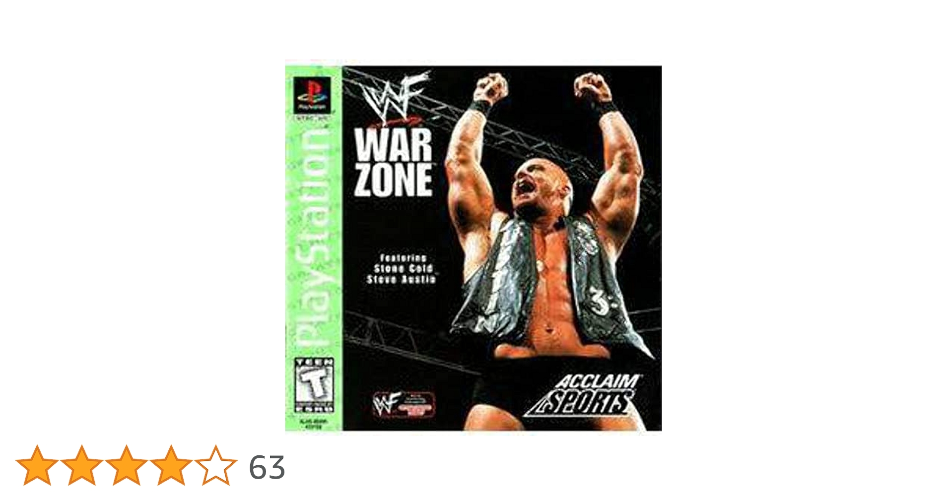 PlayStation - PS★WWF WAR ZONE 海外版 北米版 ハガキ付 Sony PlayStation 1 WWF War Zone Video Games for sale | eBay