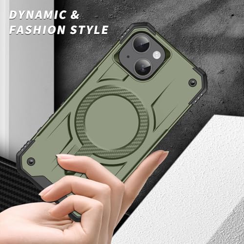 Protection iPhone 15 Plus verte antichoc pour éliminer le risque de rayures - 4