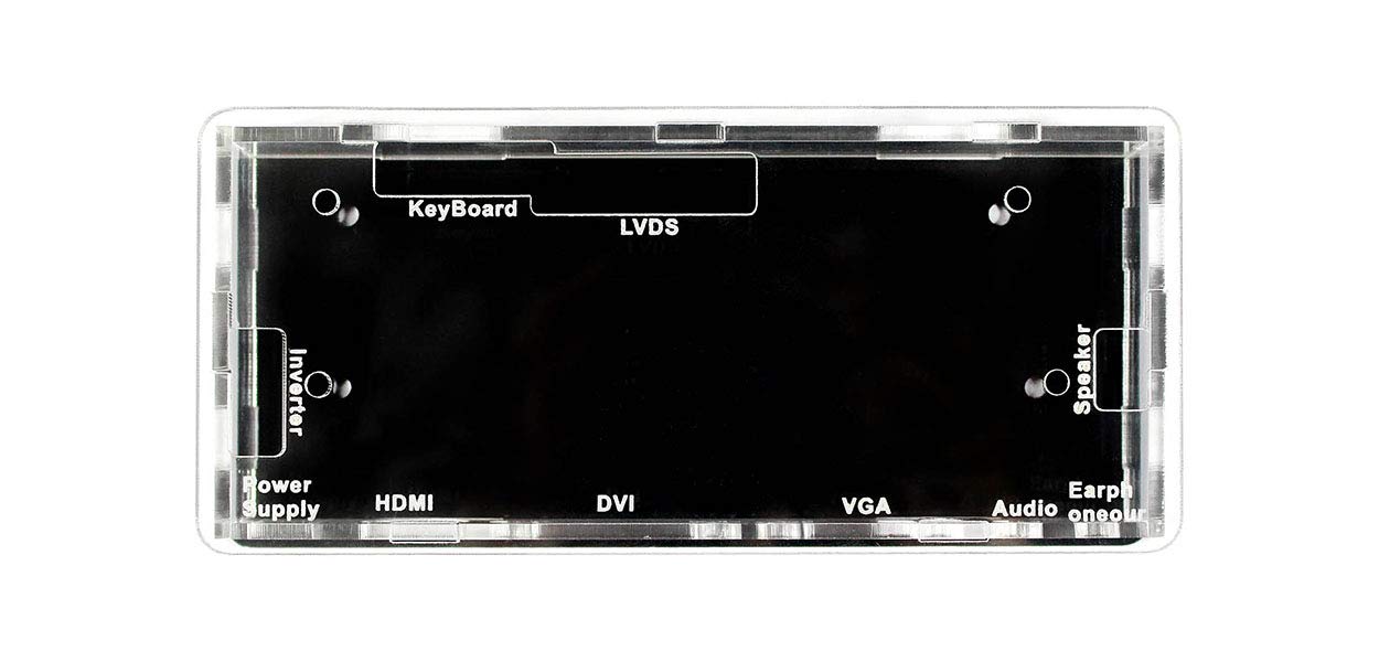 ケース入り細長液晶ディスプレイ 480x1920 ディスプレイカバー（24インチ対応・薄型モニター用カバー