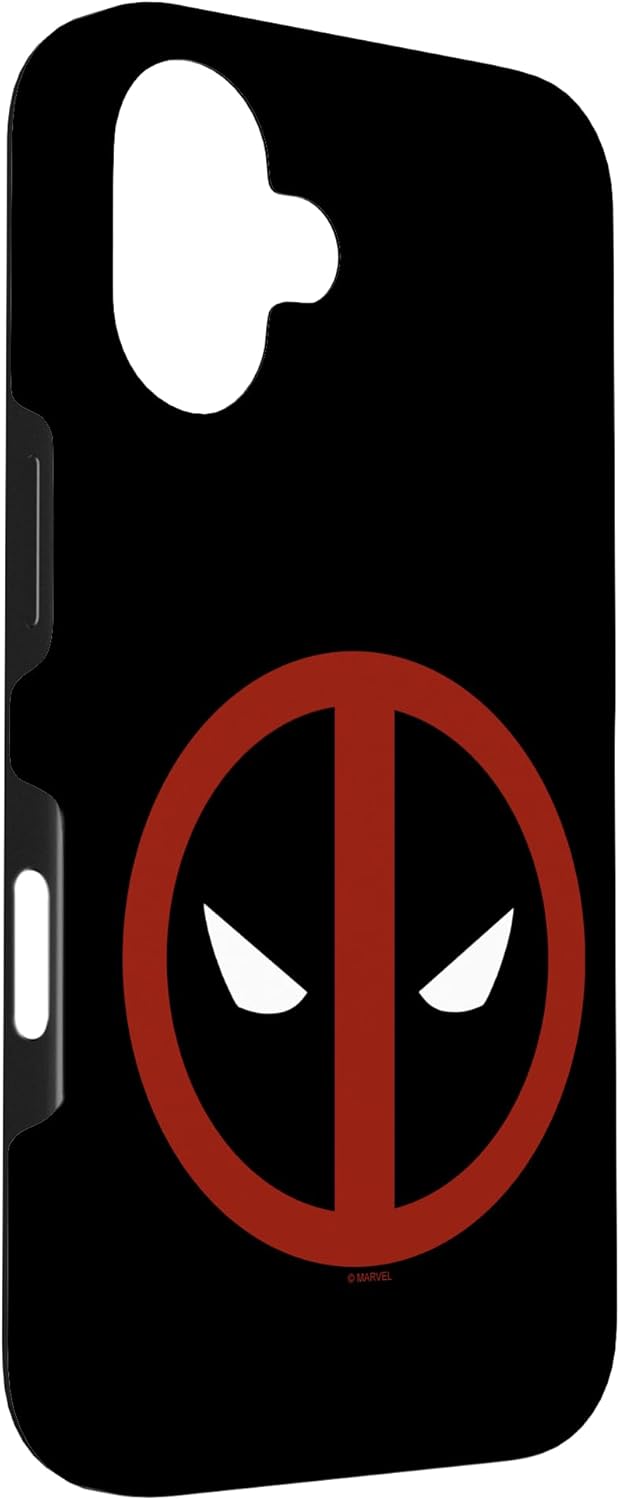 Marvel Deadpool Minimal Logo Case for iPhone 16
